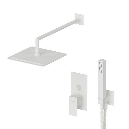 Душевая система Cezares Porta PORTA-DSIPQ-30-BIO белый матовый