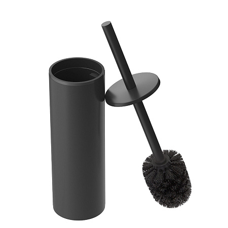 Ершик для унитаза Cezares Relax RELAX-TBS-M-NOP черный матовый