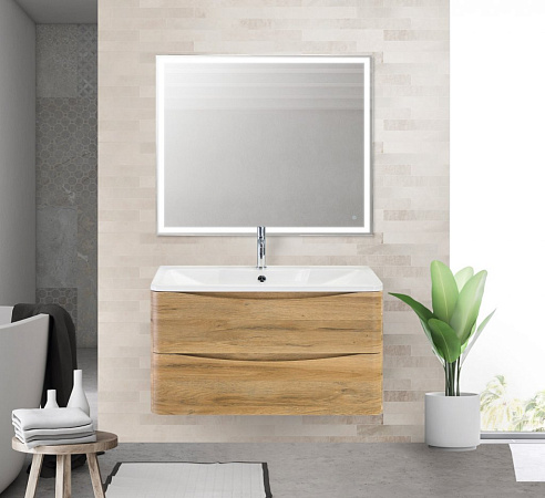 Тумба для комплекта BelBagno ACQUA-1000-2C-SO-RR rovere rustico