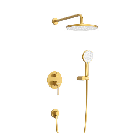 Душевая система Cezares Relax RELAX-DSET-BORO брашированное золото