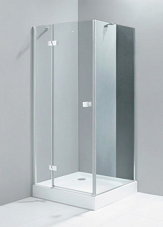 Боковая стенка Cezares CET-D-40-FIX-C-Cr-R стекло прозрачное