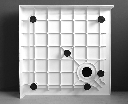 Душевой поддон Cezares 80х80 TRAY-SMC-A-80-550-150-W белый