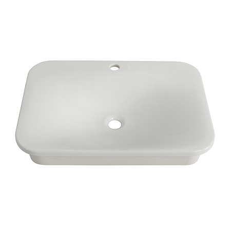 Полустраиваемая раковина Cezares 65х45 CZR-DRO-65-LVB белый