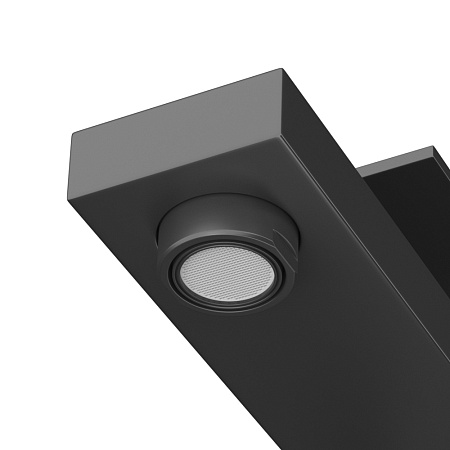 Смеситель для раковины Cezares Slider SLIDER-LS-NOP с донный клапаном, черный матовый