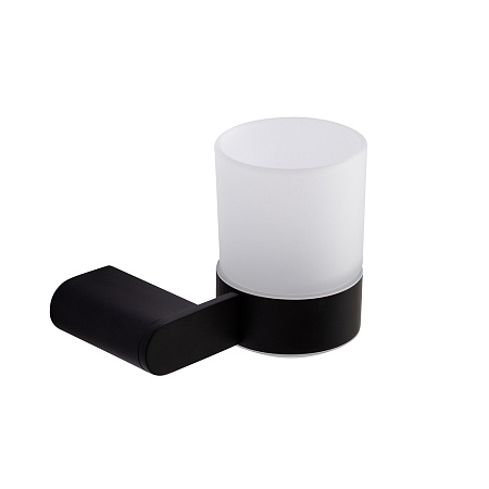 Стакан для зубных щеток Cezares Stylus STYLUS-TUMS-NOP черный матовый