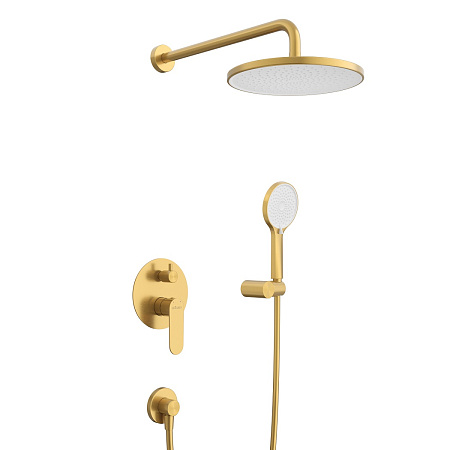 Душевая система Cezares Stylus STYLUS-DSET-BORO брашированное золото